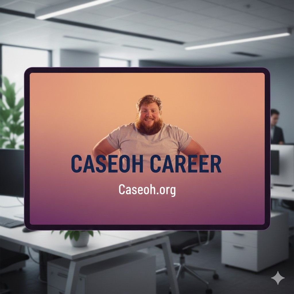 Graphic for the search term Caseoh Career with the site Caseoh.org clearly displayed.
